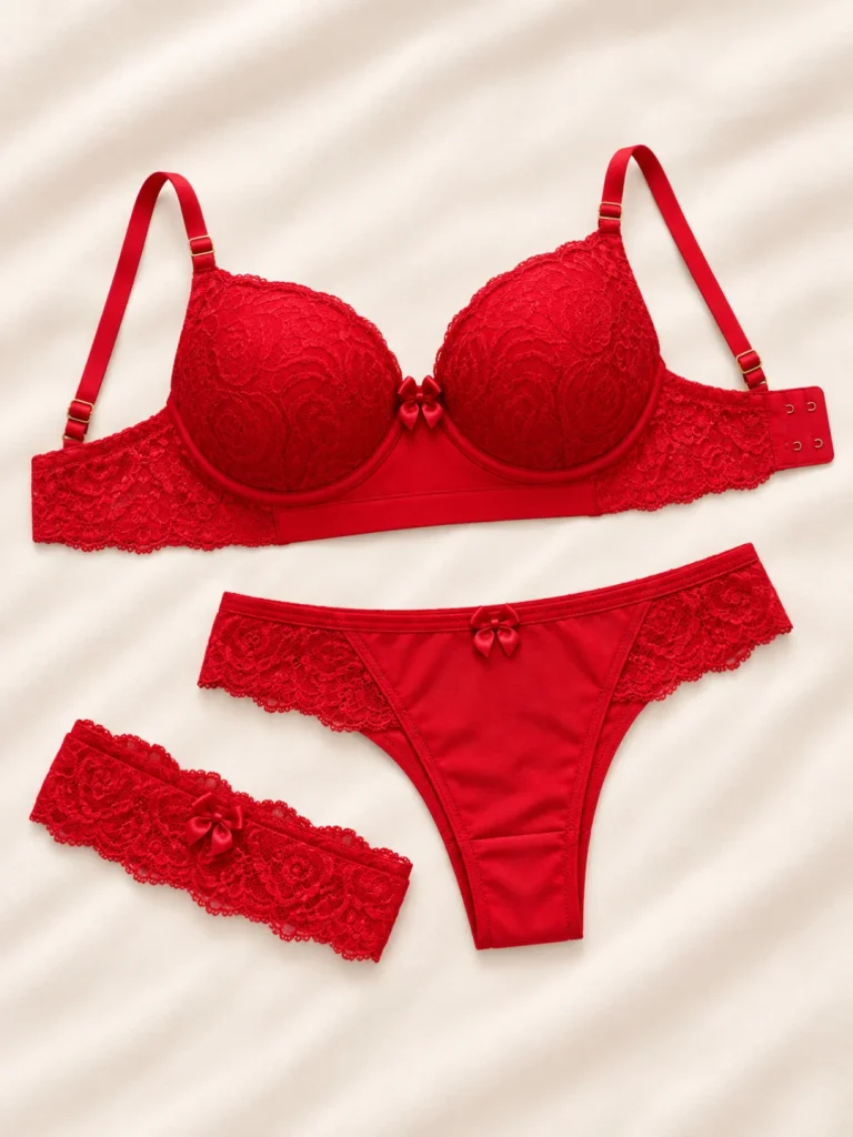Conjunto sexy — composição ilustrativa; fotos originais na galeria