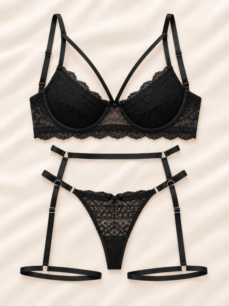 Conjunto Sexy Manu — composição ilustrativa; fotos originais na galeria
