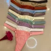✨ Kit calcinha fita com detalhe em renda — foto original do produto